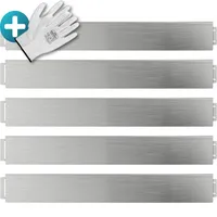 Gardebruk GARDEBRUK® Rasenkante verzinkt 25m x 14cm hoch Silber