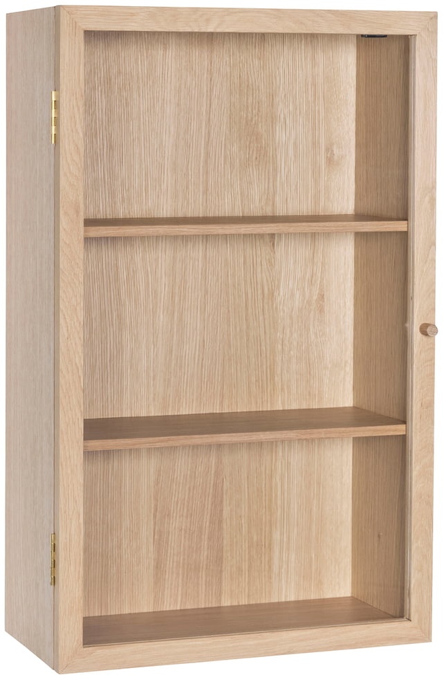 Hübsch Interior - Wandschrank mit Glastür, Eiche