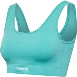 hummel hmlALIVE Seamless Sport-BH Damen 7469 - pool blue XS