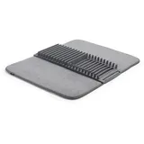 Umbra Abtropfgestell mit Mikrofaser-Abtropfmatte Udry 61 x 46 cm Anthrazit