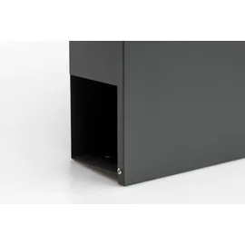 CMD 9047 Anthrazit inkl. Zeitungsfach