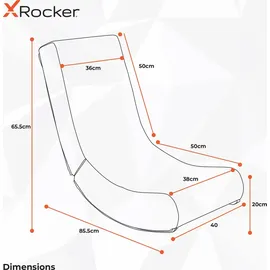 X Rocker Xrocker Nintendo Super Mario Gaming-Stuhl Grün