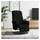 vidaXL Relaxsessel mit Fußteil Samt 56,8 x 105,5 x 87,3 cm Schwarz