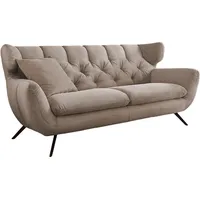 KAWOLA Sofa CHARME Cord taupe