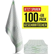 ASPERO 100 Geschirrtücher aus Baumwolle