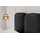 altdecor Polsterbett mit Bettkasten, Fußteil und Lattenrost, Boxbett ohne Matratze, - KALA-Z 140x200 Schwarz