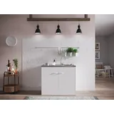 Respekta Unterschrank Komplettspüle 100 x 60 cm Weiß