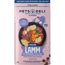 PETS DELI Trockenfutter Lamm mit Süßkartoffel und Minze 2 kg