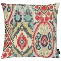 APELT Dekokissen 49 x 49 cm Grau/Rot