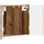 vidaXL ARNHEM Altholz 52,5 x 10,5 x 53,5 cm