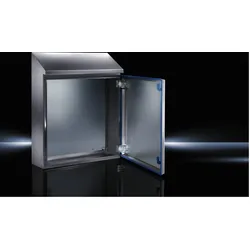 1St. Rittal HD 1306.600 Kompakt-Schaltschrank HD 1.4301, BHT 390x430x210 mm, Höh...