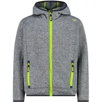 CMP KID Jacket Fix Hood ice-titanio (02XT) 152