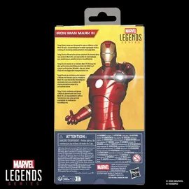 Hasbro Iron Man Marvel Legends Series Actionfigur Mark III 15 cm