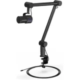 endorfy Solum Studio USB Kondensatormikrofon, Studioqualität 24 Bit/96 kHz, Verstellbarer Arm,