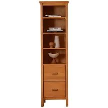 JV Möbel Vitrine 40 x 180 x 50 cm Braun