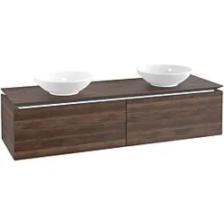 Villeroy & Boch Legato Waschtischunterschrank B599L0VH 160x38x50cm, LED-Beleuchtung, Arizona Oak