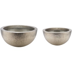 Pflanzschale - silber