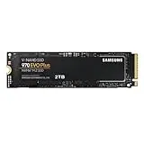 Samsung 970 EVO Plus SSD 2TB - M.2 NVMe Interne Solid State Drive mit V-NAND Technologie (MZ-V7S2T0B/AM)