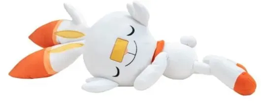 Sleeping Scorbunny Plush 45 cm