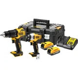 DeWalt DCK2062E2T Kombopack Akku-Maschinenset inkl. Koffer + 2 Akkus 1.7Ah