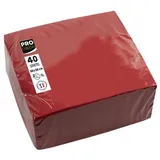 ProNappe Servietten rot 2-lagig 38,0 x 38,0 cm, 40 St.