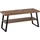 FineBuy Couchtisch Braun Eiche 100 x 40 x 41 cm