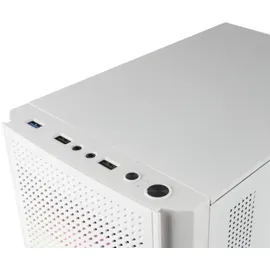 Mars Gaming MC300W Computer-Gehäuse Mini Tower Weiß,