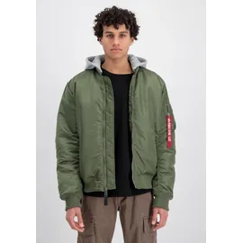 Alpha Industries Ma-1 Zh Back Emb Jacke Green M