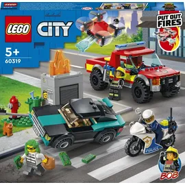LEGO City Löscheinsatz und Verfolgungsjagd 60319