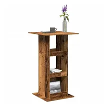 vidaXL Bartisch 60 x 60 x 102 cm Braun