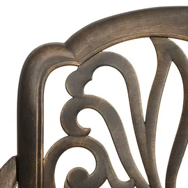 vidaXL Bistroset 5-tlg. bronz