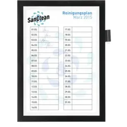 Durable Info-Rahmen DURAFRAME NOTE A4 Schwarz