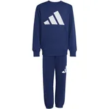 adidas Essentials Jogginganzug Kinder Dark Blue/White 140