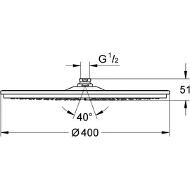 Grohe Rainshower Cosmopolitan 400 (28778000)
