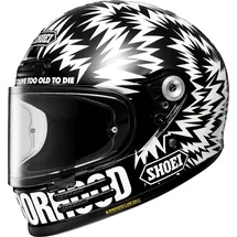 Shoei Glamster06 Neighborhood X, Integralhelm - Schwarz/Weiß - XL