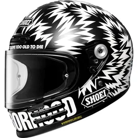 Shoei Glamster06 Neighborhood X, Integralhelm - Schwarz/Weiß - XL
