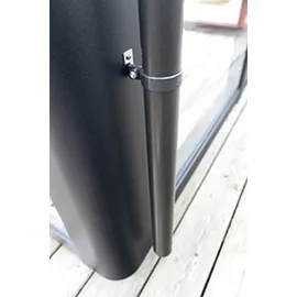 sunelements Regenfallrohr Entwässerung Set 1 Ablauf für SunGarden