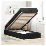 vidaXL Ottoman-Bett 100 x 200 cm Schwarz