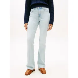 Tommy Hilfiger Bootcut-Jeans "DNM TAM BOOTCUT RW", Damen, Gr. 34, Länge 32, tam, Denim/Jeans, Obermaterial: 99% Baumwolle, 1% Elasthan, unifarben, regular fit, Jeans