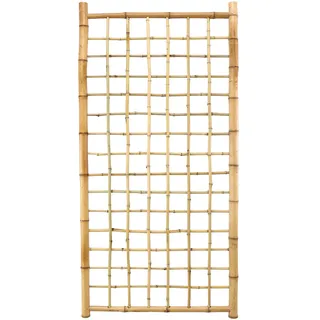 Bambus Rankgitter Ten NewLine4 180 x 90cm Spalier aus 20 Bambusrohren - Rankhilfe aus Bambusstäben 1,8m x 0,9m von bambus-discount.com
