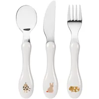 Lässig Cutlery 3 pcs Little Mateys spicy orange