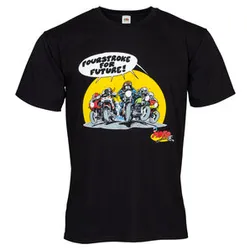 Fourstroke For Future Kurzarmshirt schwarz XXXL