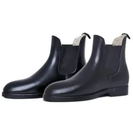 HKM 5309 Jodhpurgummistiefel, Stiefeletten Teddyfutter, Soft/Weit, Schwarz 40