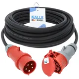 KALLE DAS KABEL - Kalle Verlängerungskabel CEE Verlängerung Red 16A 1,5mm2 Phasenwender