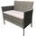 Trendline Greta 103 x 59 x 85 cm Braun
