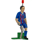 TIPP-KICK Pro-Kicker CL Barcelona I Original Spieler für Groß & Klein I Spielspaß mit der Fußball-Figur Spiel I Zubehör I Trikot Blau/Rot