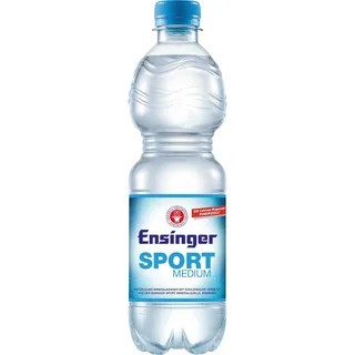 Ensinger Sport Mineralwasser Medium, 0,5 l (Packung mit 5)