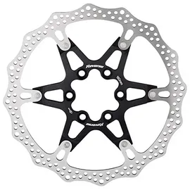 Reverse Components Reverse Bremsscheibe 6-Loch Aluminium/Stahl schwarz/silber