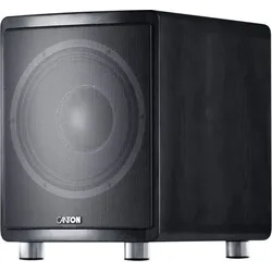 CANTON Subwoofer "SUB 650", schwarz (esche funier schwarz), B:36cm H:48cm T:50cm, Lautsprecher
