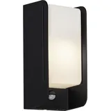 Briloner - Außenleuchte Bewegungsmelder Sensor E27 IP44 12 W schwarz Metall